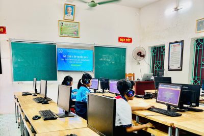 TRƯỜNG THCS XUÂN BẮC TỰ TIN CHINH PHỤC SÂN CHƠI IOE CẤP QUỐC GIA